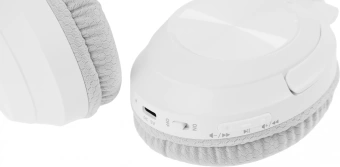 Гарнитура мониторные A4Tech Fstyler BH220 белый беспроводные bluetooth оголовье (BH220 WHITE)