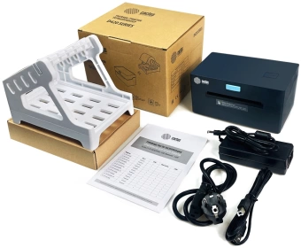 Термопринтер Cactus CS-TP-D420U 203dpi 160мм/с/USB для печ.этик. черный Термопринтер Cactus CS-TP-D420U 203dpi 160мм/с/USB для печ.этик. черный