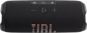 Колонка порт. JBL Flip 7 черный 35W 1.0 BT 4800mAh (JBLFLIP7BLK)