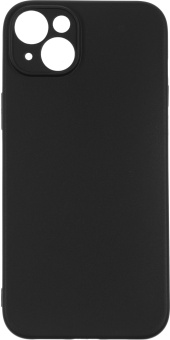 Чехол (клип-кейс) BoraSCO для Apple iPhone 15 Plus Silicone Case черный (72414)