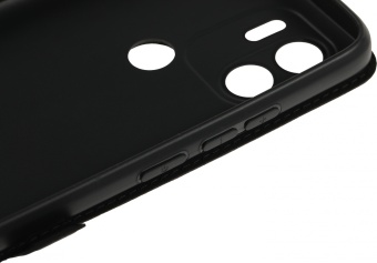Чехол (флип-кейс) BoraSCO для Xiaomi Poco C51 Book Case черный (72199)
