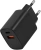 Сетевое зар./устр. Buro BUWD1 20W 3A (PD+QC) USB-C/USB-A универсальное черный (BUWD18P110BK)