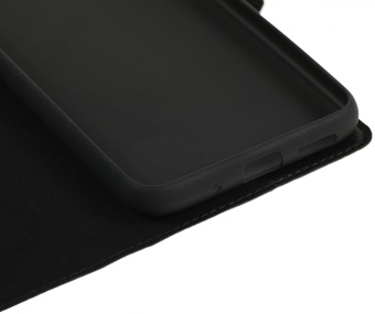 Чехол (флип-кейс) BoraSCO для Xiaomi Poco C40 Book Case черный (70748)