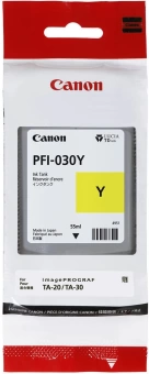 Картридж струйный Canon PFI-030Y 3492C001 желтый (55мл) для Canon imagePROGRAF TA-20, TA-30, TM-240, TM-340.