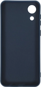 Чехол (клип-кейс) BoraSCO для Samsung Galaxy A03 Core Microfiber Case синий (40946)