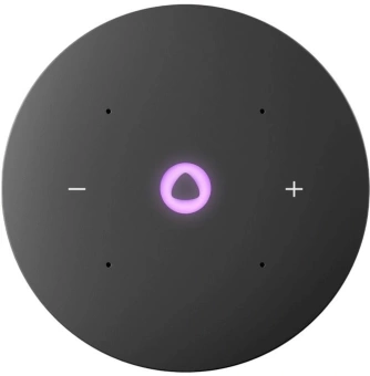 Умная колонка Yandex Станция Мини 3 Алиса черный 12W 1.0 BT/Wi-Fi (YNDX-00027BLK)