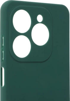 Чехол (клип-кейс) BoraSCO для Tecno Spark 20/20C/Go 2024/Pop 8 Microfiber Case зеленый опал (72676)