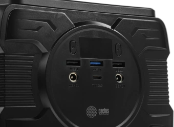 Электростанция портативная Cactus CS-PCS172 48000mAh 5A 3xUSB черный