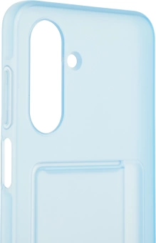 Чехол (клип-кейс) Samsung для Samsung Galaxy A26 Card Slot Case A26 голубой (EF-OA266TLEGRU)