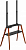 Подставка для телевизора Cactus CS-ST3645BKWN черный/орех 43"-65" макс.40кг напольный
