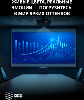 Проектор Cactus Bright CS-S4.B 3LCD 5900Lm ANSI (1920x1200) 30000:1 ресурс лампы:10000часов 1xUSB typeA 1xUSB typeB 2xHDMI 4.45кг Проектор Cactus Bright CS-S4.B 3LCD 5900Lm ANSI (1920x1200) 30000:1 ресурс лампы:10000часов 1xUSB typeA 1xUSB typeB 2xHDMI 4.45кг