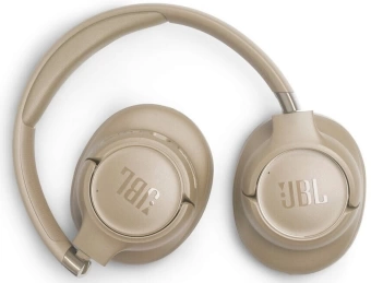 Гарнитура накладные JBL Tune 780NC 1.2м бежевый беспроводные bluetooth оголовье (JBLT780NCBEG)