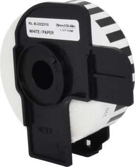 Картридж ленточный Cactus CS-DK22210 DK-22210 черный для Brother P-touch QL-500, QL-550, QL-700, QL-800