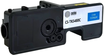 Картридж лазерный Cactus CS-TK5480С голубой (1250стр.) для Kyocera ECOSYS PA2101cx/PA2101cwx/MA2101cfx/MA2101cwfx с чипом