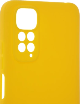 Чехол (клип-кейс) DF для Xiaomi Redmi Note 11/11s xiCase-61 желтый (XICASE-61 (YELLOW))