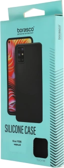 Чехол (клип-кейс) BoraSCO для Vivo Y53S Silicone Case черный (40725)