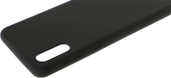 Чехол (клип-кейс) BoraSCO для Samsung Galaxy A02 Silicone Case черный (39906)
