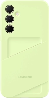 Чехол (клип-кейс) Samsung для Samsung Galaxy A35 Card Slot Case A35 лайм (EF-OA356TMEGRU)