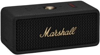 Колонка порт. Marshall Emberton III черный/золотистый 20W 2.0 BT 100м (EMBERTON III BLACK)