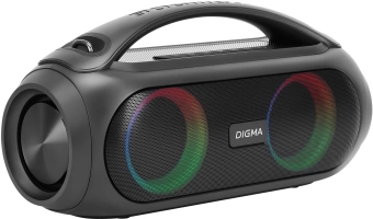 Колонка порт. Digma D-PS1530 черный/черный 50W 2.1 BT 10м 3000mAh (SP1530B)