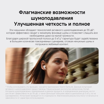 Гарнитура внутриканальные Xiaomi Buds 5 Pro WiFi-Black черный беспроводные bluetooth в ушной раковине (BHR9647GL)