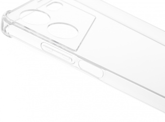 Чехол (клип-кейс) BoraSCO для Tecno Pova 5 Bumper Case прозрачный (72321)