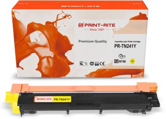 Картридж лазерный Print-Rite TFB686YPU1J PR-TN241Y TN-241Y желтый (1400стр.) для Brother HL-3170CDW