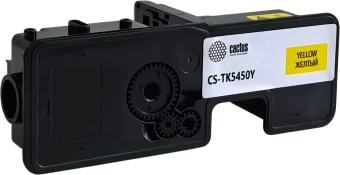 Картридж лазерный Cactus CS-TK5450Y желтый (3200стр.) для Kyocera ECOSYS PA2600cx/ PA2600cwx/MA2600cfx/ MA2600cwfx с чипом