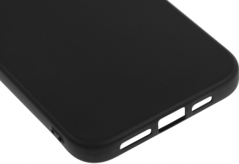 Чехол (клип-кейс) BoraSCO для Apple iPhone 15 Pro Max Silicone Case черный (72415)