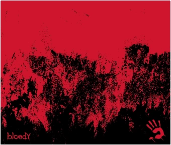 Стол игровой Bloody BD-TB301 электропривод столешница ЛДСП карбон каркас черный 140x80см