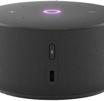 Умная колонка Yandex Станция Мини 3 Алиса черный 12W 1.0 BT/Wi-Fi (YNDX-00027BLK)