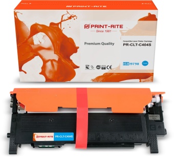 Картридж лазерный Print-Rite TFSFQWCPU1J PR-CLT-C404S CLT-C404S голубой (1000стр.) для Samsung SL-C430/C430W/C480/C480W/C480FW