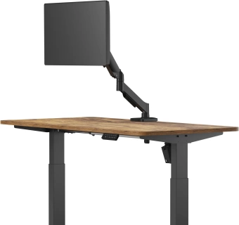 Кронштейн для мониторов Cactus CS-VM-MG-80-BK черный/белый 17"-32" макс.9кг настольный поворот и наклон