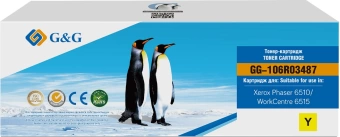 Картридж лазерный Cactus GG-106R03487 106R03479/106R03487 желтый (2400стр.) для Xerox Phaser 6510DN/WC 6515DN Картридж лазерный Cactus GG-106R03487 106R03479/106R03487 желтый (2400стр.) для Xerox Phaser 6510DN/WC 6515DN