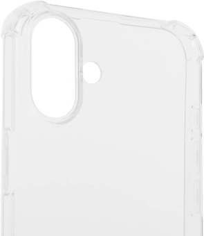 Чехол (клип-кейс) BoraSCO для Apple iPhone 16 Plus Bumper Case прозрачный (73520)