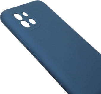 Чехол (клип-кейс) BoraSCO для Samsung Galaxy A03 Microfiber Case синий (70093)