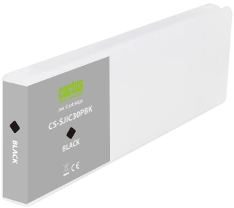 Картридж струйный Cactus CS-SJIC30PBK C33S020639 черный (295мл) для Epson ColorWorks TM-C7500G