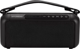 Колонка порт. Hyundai H-PS1007 черный 60W 2.0 BT 10м 2600mAh