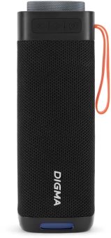Колонка порт. Digma D-PS1522 черный 60W 2.0 BT 10м 3000mAh (PS1522B)
