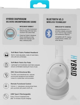 Гарнитура мониторные A4Tech Fstyler BH220 белый беспроводные bluetooth оголовье (BH220 WHITE)