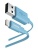 Кабель Hama Flat 00173646 USB (m)-Lightning (m) 1.2м синий плоский