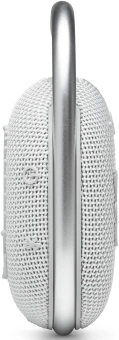 Колонка порт. JBL Clip 4 белый 5W 1.0 BT 15м 500mAh (JBLCLIP4WHT)