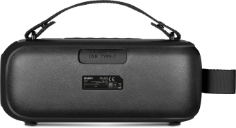 Колонка порт. Sven PS-255 черный 12W 2.0 BT 3600mAh (SV-022563)