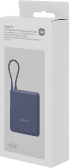 Мобильный аккумулятор Xiaomi BHR9341GL 10000mAh PD 33W 3A USB-A/USB-C синий