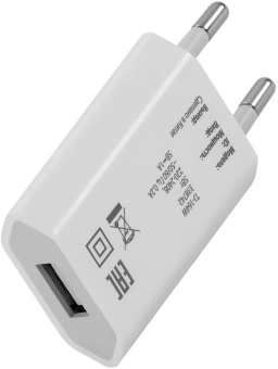 Сетевое зар./устр. Buro TJ-164w 5W 1A USB универсальное белый