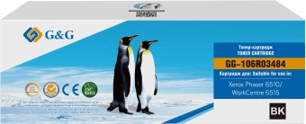 Картридж лазерный Cactus GG-106R03484 106R03476/106R03484 черный (2500стр.) для Xerox Phaser 6510DN/WC 6515DN Картридж лазерный Cactus GG-106R03484 106R03476/106R03484 черный (2500стр.) для Xerox Phaser 6510DN/WC 6515DN