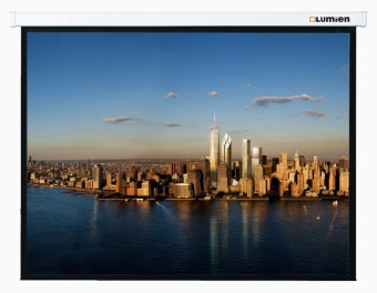 Экран Lumien 82" 153x153см Master Picture LMP-100102 1:1 настенно-потолочный рулонный