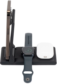Беспроводное зар./устр. Buro CWC-QC5 15W 3A (QI) USB-C универсальное черный (CWC-QC5A15BK)