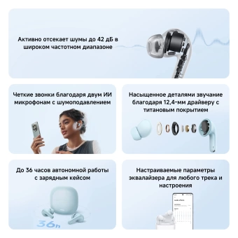 Гарнитура внутриканальные Xiaomi Redmi Buds 8 Lite белый беспроводные bluetooth в ушной раковине (BHR08OLGL)