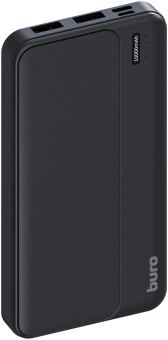Мобильный аккумулятор Buro BPF10A 10000mAh QC3.0/PD3.0 22.5W 3A 2xUSB-A/USB-C черный (BPF10A22PBK)